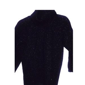 Black Sparkly Turtleneck